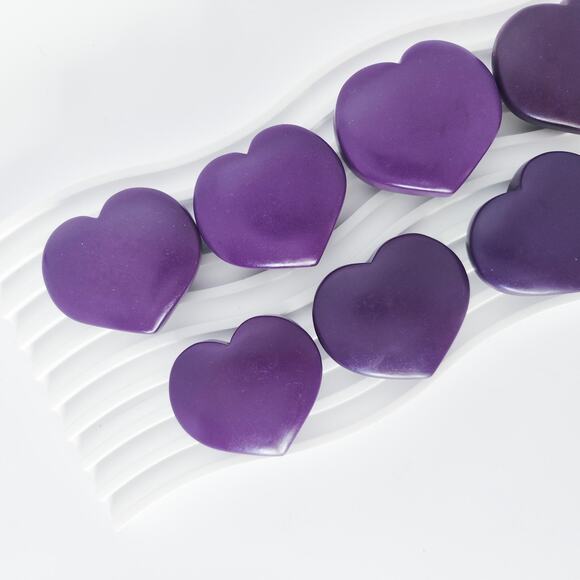 Phosphosiderite Heart Crystal Carving - Picture 9 of 10